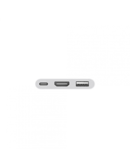 Accesoriu laptop Apple USB-C Digital AV Multiport Adapter (1x USB/ 1x USB-C/ 1xHDMI) (replaces MUF82ZM/A)