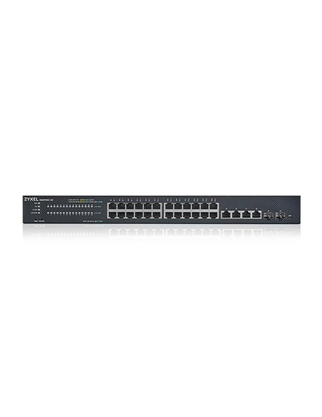 Switch-uri Zyxel XMG1930-30HP, 24-port 2.5GbE Smart Managed Layer 2 PoE 700W 22xPoE+/8xPoE++ Switch with 4 10GbE and 2 SFP+ Upli