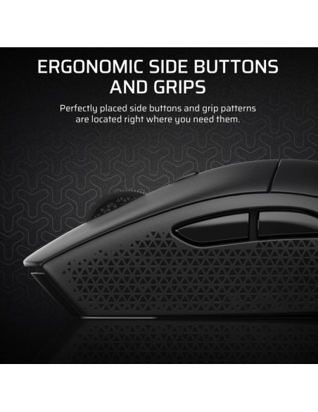 Mouse CORSAIR Mouse Gaming Wireless CORSAIR M55, 24000 dpi, Negru