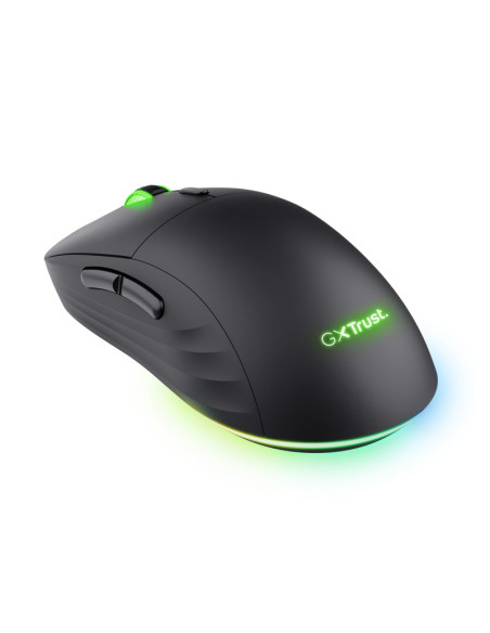 Mouse TRUST Mouse Gaming Wireless Trust GXT 927 Redex+, 25600 DPI, negru