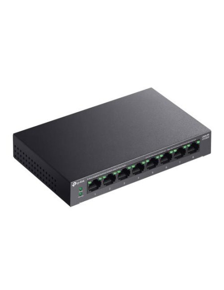 Switch-uri TP-LINK 5-PORT GIGABIT SWITCH LS108GP, interfata 8× 10/100/1000Mbps RJ45 Ports (Ports 1–8 supports 802.3af/at PoE+),
