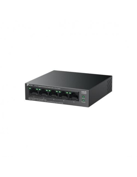 Switch-uri TP-LINK "5-Port Gigabit Desktop Switch with 4-Port PoE+ PORT: 4× Gigabit PoE+ Ports, 1× Gigabit Non-PoE Port SPEC: 80