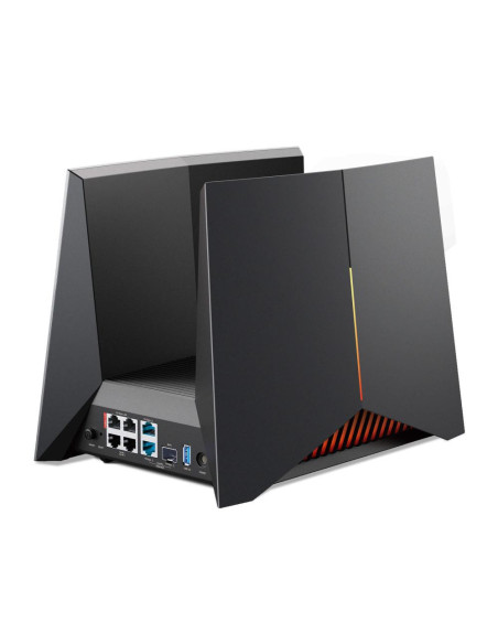 Routere Wireless TP-LINK Router wireless TRi-Band Archer GE800, Otel inoxidabil, BE19000, Viteze wireless: • 6 GHz: 11520 Mbps (