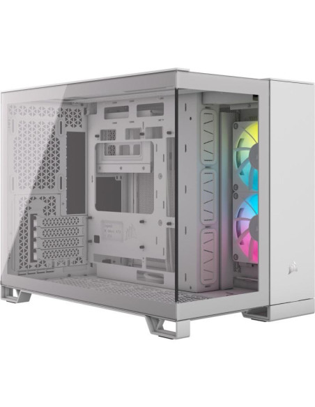 Carcase CORSAIR CR Case iCUE 2500X RGB Micro ATX White