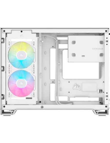 Carcase CORSAIR CR Case iCUE 2500X RGB Micro ATX White