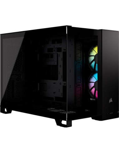Carcase CORSAIR CR Case iCUE 2500X RGB Micro...