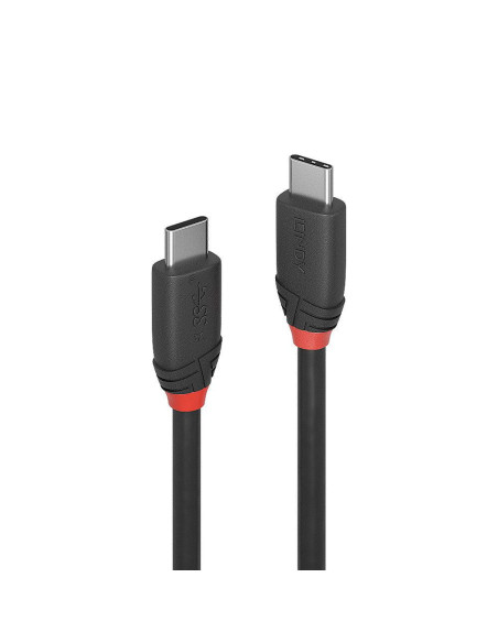 Cabluri periferice LINDY Cablu Lindy 1m USB 3.2 Type C to C, material PVC, putere maxima 60W (20V 3A, Standard Power Range (SPR)
