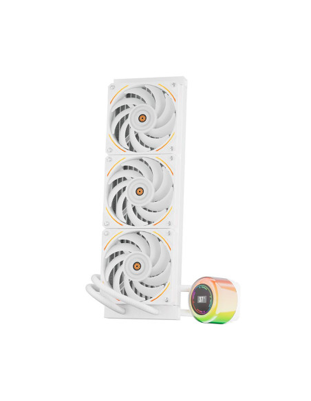 Cooler Procesor 1st PLAYER Cooler Procesor 1stPlayer CC-360-WH, Lichid, 12 cm, 3 ventilatoare, aRGB