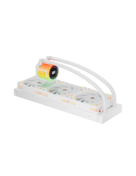 Cooler Procesor 1st PLAYER Cooler Procesor 1stPlayer CC-360-WH, Lichid, 12 cm, 3 ventilatoare, aRGB