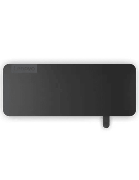 Docking station LENOVO Docking station Lenovo USB-C Slim Travel Dock, USB Type-C, 65W, Negru, 3 ani Garantie