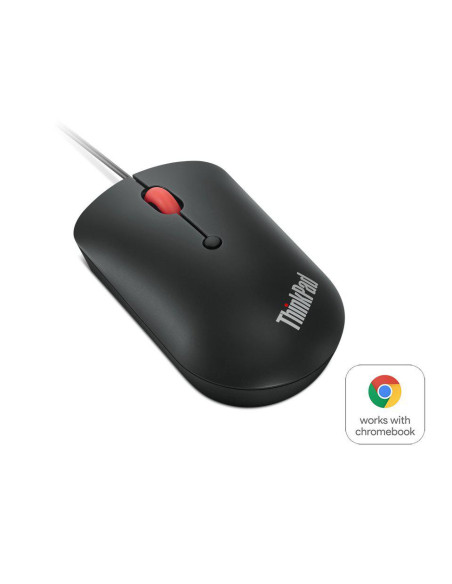 Mouse LENOVO Mouse LENOVO ThinkPad USB-C Wired Compact Mouse, 2400 dpi, Negru