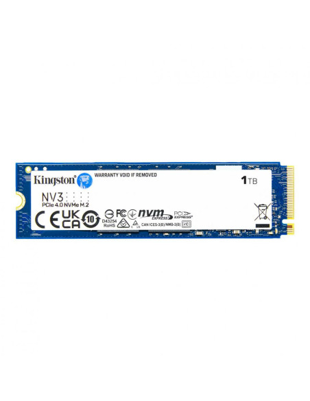 SSD-uri interne KINGSTON SSD intern Kingston NV3, 1 TB, PCI Express 4.0 x4, NVMe, M.2