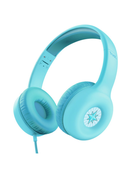 Casti audio TRUST Casti Head-band Trust Nouna, Wired, Albastru