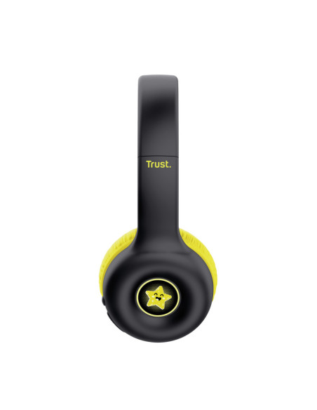 Casti audio TRUST Casti Head-band Trust Nouna, Wireless/Wired, Negru