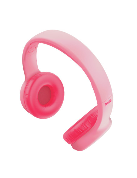Casti audio TRUST Casti Head-band Trust Nouna, Wireless/Wired, Roz