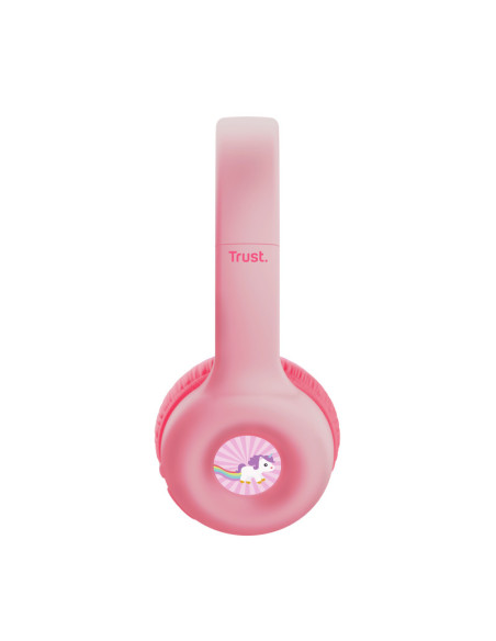 Casti audio TRUST Casti Head-band Trust Nouna, Wireless/Wired, Roz