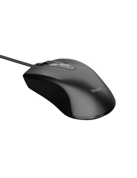 Mouse TRUST Mouse Trust 24657, 1200 DPI, Negru