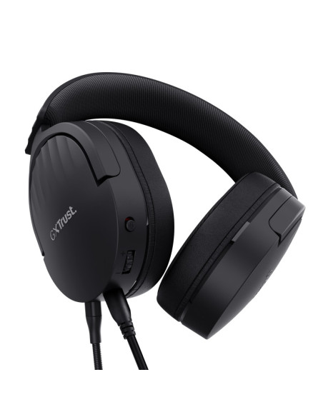Casti audio TRUST Casti Head-band Trust GXT 489 FAYZO, Wired, Negru