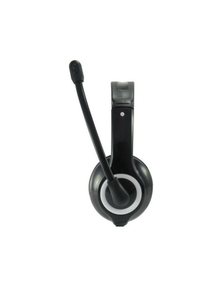 Casti audio EQUIP Casti Head-band Equip Stereo USB Headset, Wired, Negru