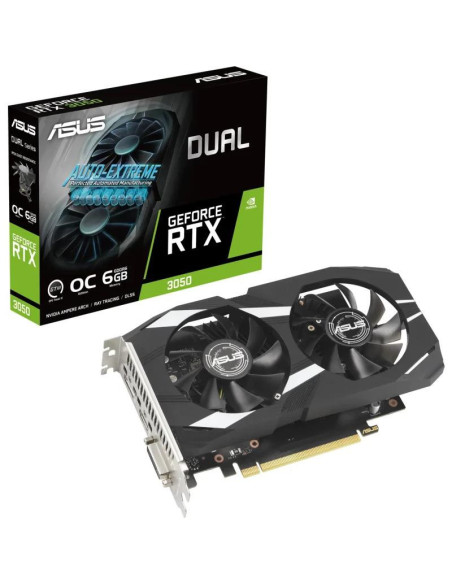 Placi video ASUS Placa video ASUS GeForce RTX 3050, 6GB GDDR6, PCI Express 4.0, 96-bit