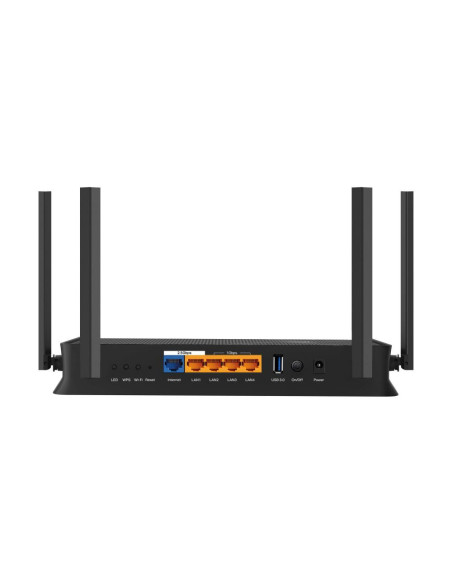 Routere Wireless TP-LINK Router Wireless TP-Link ARCHER BE230, 1× 2.5 Gbps WAN port, 1× 2.5 Gbps LAN port and 3× 1 Gbps, 6 anten