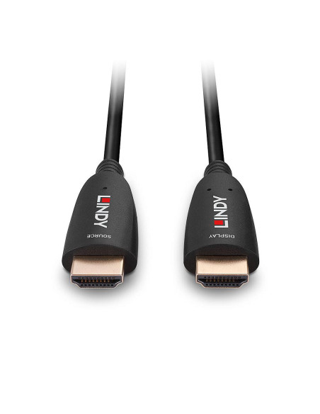 Cabluri video LINDY Cablu Lindy HDMI 8k60, fibra optica hybrid, lungime 20m, rezolutie maxima 7680x4320@60Hz 4:2:0 10bit, 3840x2
