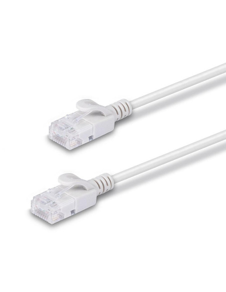 Cabluri periferice LINDY Cablu ultraslim internet Lindy, lungime 2m Cat.6A U/UTP LSZH, latime de banda suportata 500MHz, gri