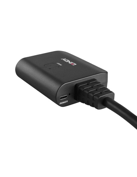 Cabluri video LINDY Cablu Lindy 2 porturi HDMI 4K60, latime de banda suportata 18Gbps, Chipset: GSV2006, lungime cablu 500 mm ne