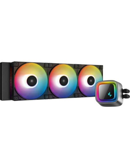 Cooler Procesor DEEPCOOL Cooler Procesor DEEPCOOL LS720, Lichid, 12 cm, 3 ventilatoare, aRGB