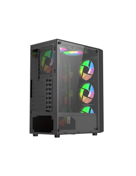 Carcase PRO GAMING Carcasa PRO GAMING DUNE, RGB, Mid Tower, Black