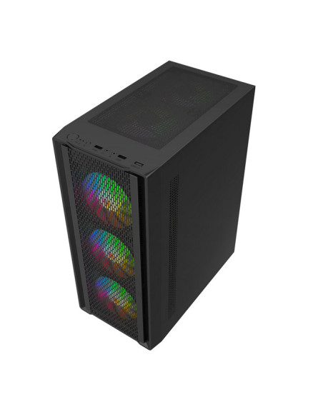 Carcase PRO GAMING Carcasa PRO GAMING DUNE, RGB, Mid Tower, Black