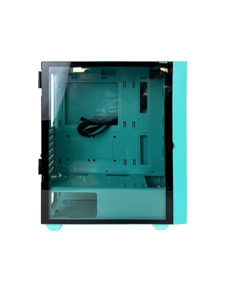 Carcase PRO GAMING Carcasa PRO GAMING Jungle, RGB, Mid Tower, Verde