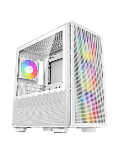 Carcase DEEPCOOL Carcasa DEEPCOOL CH560 WH, RGB, Mid Tower, White