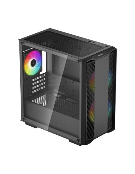 Carcase DEEPCOOL Carcasa DEEPCOOL CC360 ARGB, Mid Tower, Black