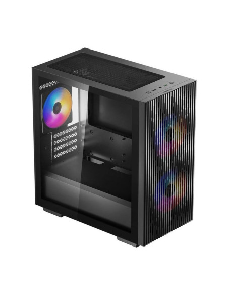 Carcase DEEPCOOL Carcasa DEEPCOOL MATREXX 40 3FS, RGB, Mini Tower, Black