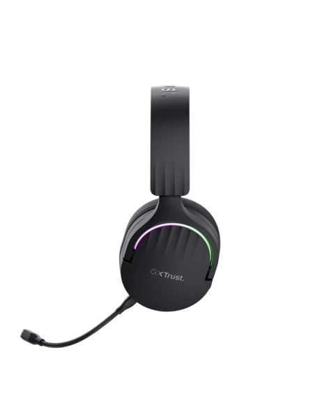 Casti audio TRUST Casti Gaming Head-band TRUST GXT 491 Fayzo, Wireless/Wired, Negru