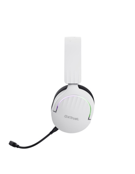 Casti audio TRUST Casti Gaming Head-band Trust GXT 491W FAYZO, Wireless/Wired, Alb