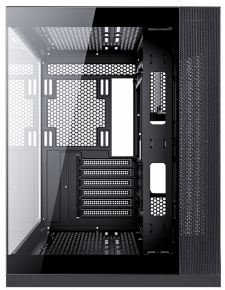 Carcase SERIOUX Carcasa gaming Serioux Shadow, fara sursa, tip middle tower, USB2.0x+HD Audio, USB3.0, porturi rezervate pentru