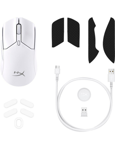 Mouse HP Mouse Gaming Wireless HyperX Pulsefire Haste 2 Core Wireless, 3600 DPI, Alb