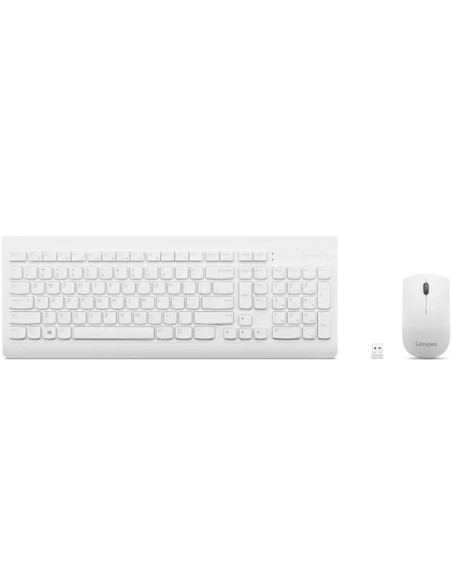 Tastaturi LENOVO LN 510 Keyboard&Mouse White Wireless US