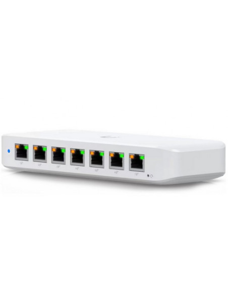 Switch-uri UBIQUITI 8 PORT GBE SWITC USW-ULTRA, dimensiuni: 203 x 76 x 33 mm, Greutate: 320g, Interfata: 8 x 10/100/1000Mbps, 7