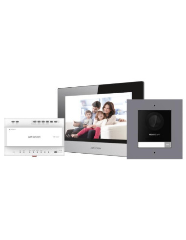 Video HIKVISION Kit videointerfon IP Hikvision...