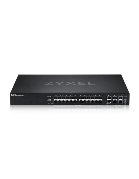 Switch-uri ZYXEL XGS2220-30F, L3 Access Switch, 24x1G SFP, 2x10mG RJ45, 4x10G SFP+ Uplink, incl. 1 yr NebulaFlex Pro