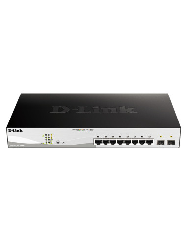 Switch-uri D-Link Switch 10 porturi POE smart...