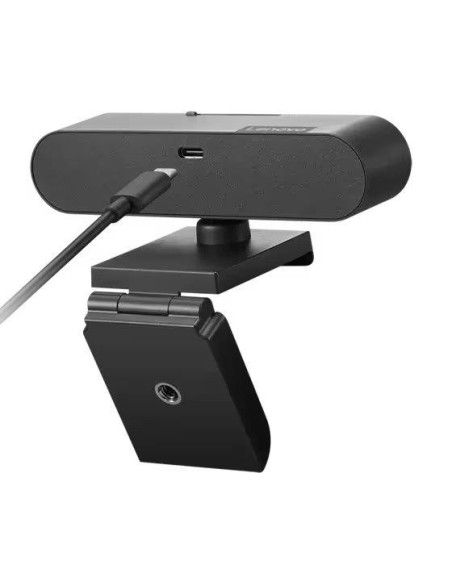 Camere Web LENOVO Camera Web Lenovo Performance FHD, rezolutie video Full HD, USB-C, Negru