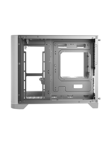 Carcase 1st PLAYER Carcasa 1stPLAYER® Gaming UV6-wh, Micro-ATX, 6 ventilatoare aRGB, telecomanda, alb