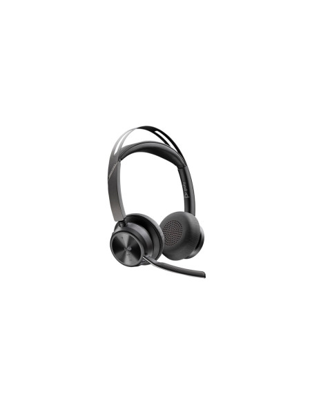Casti audio HP Casti Head-band Poly Voyager Focus 2, Wireless, noise-canceling, Negru