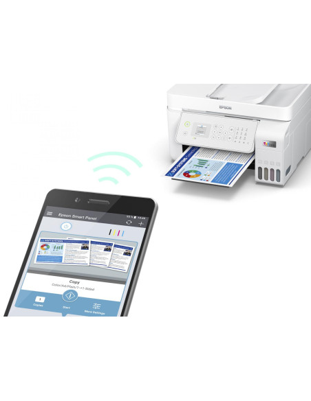 Multifunctionale InkJet EPSON Multifunctional inkjet EPSON EcoTank L5316, CISS, format A4, Color, USB + LAN + Wi-Fi