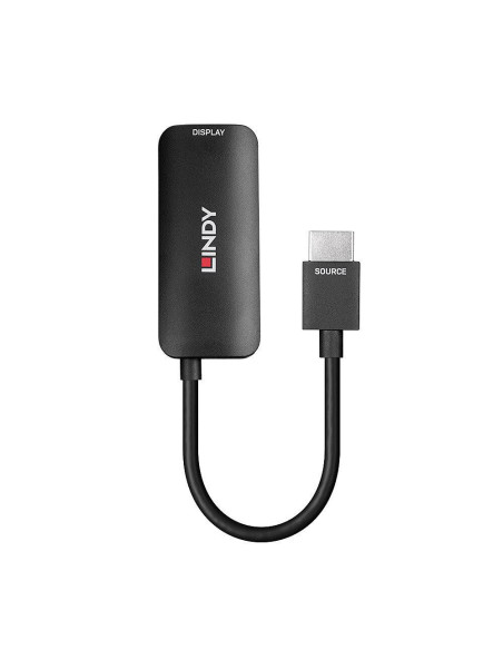 Cabluri video LINDY Convertor HDMI 8K60 la Port Display 1.4, latime de banda suportata 48Gbps, rezolutie maxima suportata intrar