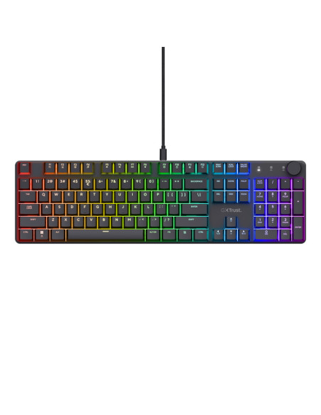 Tastaturi TRUST Tastatura Mecanica Gaming Trust GXT 866 Torix, RGB, USB, Negru
